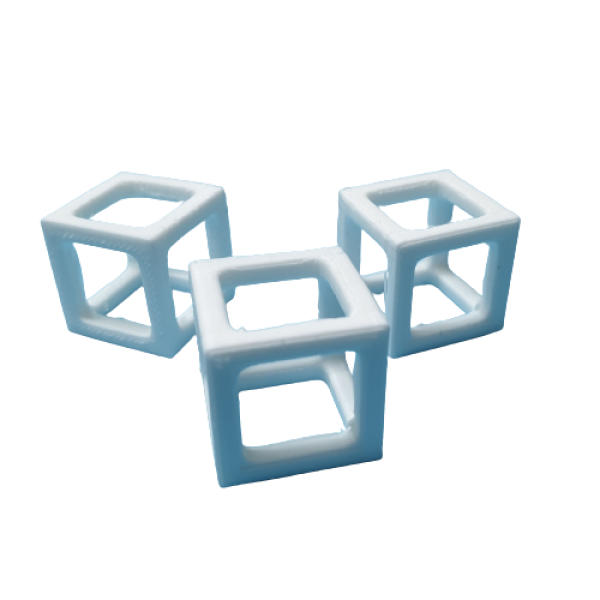 shrimp cubes (white) - 3 pieces